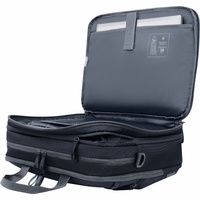 HP Travel Plus Carrying Case for 35.6 cm (14") to 35.8 cm (14.1") Notebook - Graphite Blue - Water Resistant, Puncture Resistant Zipper, Bump RFID -