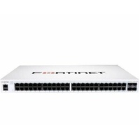 FortiSwitch-110G-FPOE Layer 2 FortiGate switch controller compatible PoE 802.3bt switch with 2x 5G RJ45 with PoE bt 8x 2.5G RJ45 with PoE af/at and