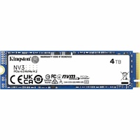 Kingston NV3 4 TB Solid State Drive - M.2 2280 Internal - PCI Express NVMe (PCI Express NVMe 4.0 x4) - Desktop PC, Notebook Devi