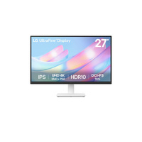 LG 27US500-W 27IN 4K 3840X2160 IPS MONITOR HDR10 HDMI DISPLAYPORT TILT VESA 3 YEARS WARRANTY