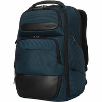 Targus HeritageLuxe TBB65602GL Carrying Case (Backpack) for 38.1 cm (15") to 40.6 cm (16") Notebook - Blue - RFID Resistant - Leather Body - Shoulder
