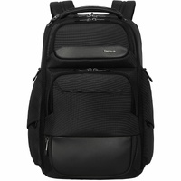 Targus HeritageLuxe TBB656GL Carrying Case (Backpack) for 38.1 cm (15") to 40.6 cm (16") Notebook - Black - RFID Resistant - Leather Body - Shoulder