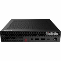Lenovo ThinkStation P3 30H0009EAU Workstation - 1 x Intel Core i7 14th Gen i7-14700 - vPro Technology - 16 GB - 1 TB SSD - Tiny - Black - Intel Q670