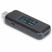 StarTech.com USB-C Power Tester, Bi-Directional Voltage/Current Multimeter, 240W PD EPR, Digital OLED, Portable USB-C Cable/Port Power Meter Tester -