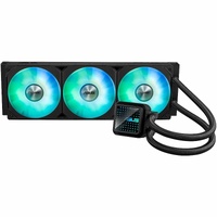 Asus Prime LC 360 ARGB 1 Cooling Fan/Radiator/Water Block - CPU, Processor - 3 x Fan(s) - 2143.6 L/min Maximum Airflow - 2200 rpm - Liquid Cooler - -