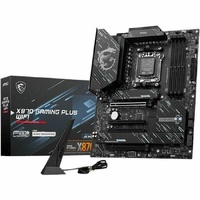 MSI X870 GAMING PLUS WIFI Gaming Desktop Motherboard - AMD X870 Chipset - Socket AM5 - ATX - Ryzen 9, Ryzen 8, Ryzen 7 Processor Supported - 256 GB -