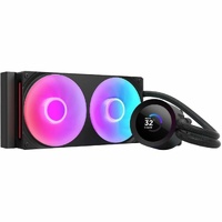 NZXT Kraken Plus 240 RGB RL-KR240-B2 Cooling Fan/Radiator/Pump - Processor - 2 x Fan(s) - 127.51m³/h Maximum Airflow - 2400 rpm - Liquid Cooler - -