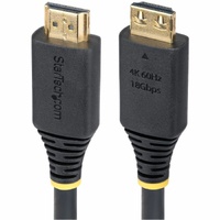 StarTech.com 0.9m (3ft) High Speed HDMI Cable with Gripping Connectors, 4K 60Hz/1440p 144Hz, 18Gbps, UHD HDMI 2.0 Cord, TPE Jacket - High Speed HDMI