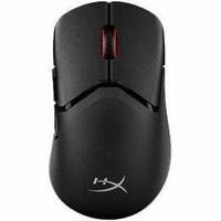 HyperX Pulsefire Saga Pro Gaming Mouse - Bluetooth/Radio Frequency - USB - Optical - 6 Button(s) - Black - Wireless - 2.40 GHz - 26000 dpi -