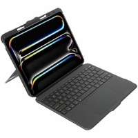 Targus VersaVu THZ989US Keyboard/Cover Case (Folio) for 33 cm (13") Apple iPad Pro 13 (2024) Tablet - Black - Drop Resistant, Bump Resistant - Handle