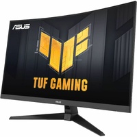 TUF VG27WQ3B 27" Class Full HD Curved Screen Gaming LED Monitor - 16:9 - Black - 27" Viewable - Fast Vertical Alignment (VA) - LED Backlight - 2560 x