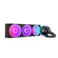 Kraken Elite 420 RGB V2 - 420mm AIO liquid cooler w/ Display and RGB Core Fan Black