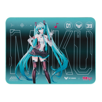 A 260 x 360 x 2mm portable gaming mouse pad with protective coating water-resistant surface durable anti-fray stitching and non-slip rubber base