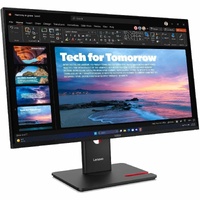 ThinkVision T27QD-40 27IN QHD IPS 2560x1440 16:9 AG LBL DP+HDMI+USB-C+DP Out Audio Out USB3.2 hub 96W PD Full-function stand Power+USB-C+DP1.4 cables