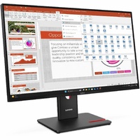 Lenovo ThinkVision T27-40 27" Class Full HD LED Monitor - 16:9 - Eclipse Black - 27" Viewable - In-plane Switching (IPS) Technology - WLED Backlight