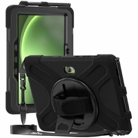 Strike Rugged Case with Hand Strap and Lanyard for Samsung Galaxy Tab Active5 Pro