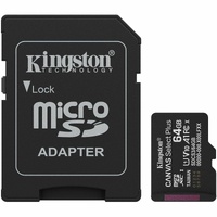64GB microSDXC Canvas Select+ Gen3 100MB/s A1 Card + Adapter