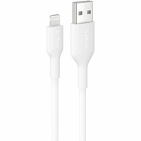BoostCharge USB-A Cable with Lightning Connector 2m - White