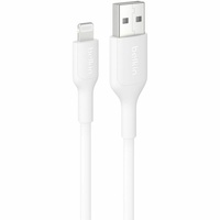 BoostCharge USB-A Cable with Lightning Connector 1m - White