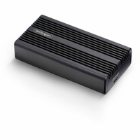 StarTech.com USB4 M.2 NVMe Enclosure, 40Gbps, External USB-C/Thunderbolt NVMe SSD Enclosure, B+M/M-Key - Ultra-fast USB4 NVMe enclosure supports up