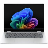 HP OmniBook X FlipNGAI 14 Windows 11 Home 14in Touch screen AMD Ryzen AI 7 16GB RAM 512GB SSD 2K Glacier silver