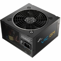 FSP 750W VIC GM ATX 3.1 GOLD MODULAR BLACK PSU SUPPORTS PCIE 12V-2X6 BLACK FLAT MODULAR CABLES DC-DC MODULE AND SAFETY PROTECTIONS