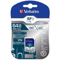 Verbatim Pro SDXC 64GB UHS-l