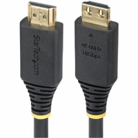 StarTech.com 8ft (2.4m) High Speed HDMI Cable with Gripping Connectors, 4K 60Hz/1440p 144Hz, 18Gbps, UHD HDMI 2.0 Cord, TPE Jacket - High Speed HDMI