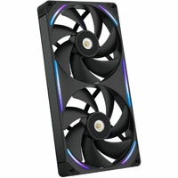 NZXT F280X - 280mm Performance RGB Fan Single-Frame - Black