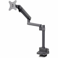 StarTech.com Desk Mount Monitor Arm, Up to 40inch Screen/17.6lb (8kg), Mechanical Spring-Assisted Arm, C-Clamp/Grommet, VESA 75x75/100x100 - Monitor