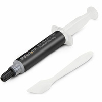 StarTech.com High-Performance Silicone Thermal Paste, Compound for CPUs GPUs and ICs, Processor Grease Improves Heat Transfer and Cooling - silicone