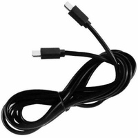 1m Type-C male to Type-C male cable - Black