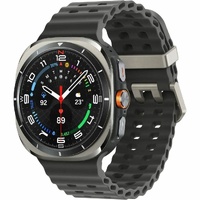Samsung Galaxy Watch Ultra SM-L705F Smart Watch - 47.40 mm Case Height - 47.10 mm Case Width - Titanium Silver Body Color - Titanium, Silver Band - -