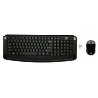 HP 300 Classic Wireless Keyboard and Mouse Combo Desktop PC USB