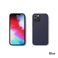 Phone Case Joyroom Shockproof Silicone Lens Protection for IPhone 12 Pro Max Blue