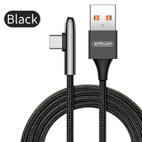 Phone Cable Joyroom S-M98K Bullet shape series 3A Fast Charging Type-C Black 2M