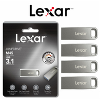 USB 3.1 32GB 64GB 128GB Flash Drive Lexar JumpDrive M45 Memory Stick (250MB/s) | LJDM45