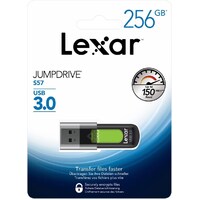USB 3.0 256GB Flash Drive Lexar JumpDrive S57 Memory Stick (150MB/s) | LJDS57-256ABGN