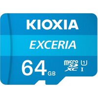 Micro SD KIOXIA EXCERIA 64GB Class 10 U1 Mobile Smart Phone Tablet Memory Cards