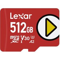 Lexar Micro SD Card Nintendo PLAY micro SDXC UHS-I  Class 10 U3 V30 A2 512GB 150MB/s