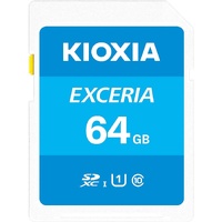 SD Card KIOXIA 64GB EXCERIA SDXC Class 10 UHS-I DSLR Video Camera Memory 100mb/s