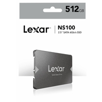 Lexar SSD 512GB NS100 Internal Solid State Drive Laptop 2.5" SATA III 550MB/s