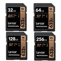 Lexar SD Card UHS-I Professional 633x Full HD Camera DSLR TF Memory Card U3 4K 95MB/s