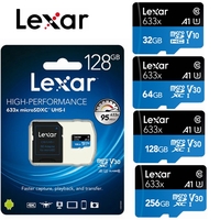 Lexar Micro SD Card UHS-I High Performance 633x 95MB/s U3 4K Mobile Phone TF Memory Card