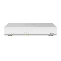 QNAP QHora-301W ualcomm IPQ8072A Hawkeye 2 Quad-core 2.2 GHz 64-bit 2 10GbE 4 1GbE 2 USB 3.2 12V DC Wireless Speed 2.4GHz Wireless Speed 5 GHz
