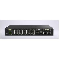 QNAP QSW-M2116P-2T2S -16 ports 2.5GbE RJ45 with 802.3at(30W), 2 ports 10GbE SFP+, 2 ports 10GbE RJ45 with 802.3bt(90W)  -2 yr WTY