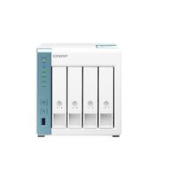 QNAP NAS TS-431K 4 Bay NAS Alpine AL-214 4-Core 1.7GHz 1GB DDR3 512MB 4x3.5' SATA Hot Swap 2xGbE 3xUSB 3.2 Tower LED Windows/MAC