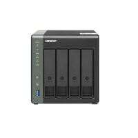 QNAP NAS TS-431KX-2G 4 Bay NAS Alpine AL-214 4-Core 1.7GHz 2GB DDR3 512MB 4x3.5' SATA Hot Swap 2xGbE 3xUSB 3.2 Tower LED Windows/MAC