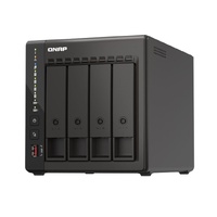 QNAP TS-453E-8G 4 Bay NAS Intel Celeron J6412 UHD Graphics 8GB Hot-swappable 2x M.2 PCle 2x GbE2.5 WOL 2x USB3.2 - 3 Years Warranty