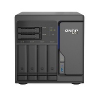 QNAP TS-H686-D1602-8G 6 Bay NAS Intel Xeon D-1602 2 cores 4 threads 2.5 GHz processor 8 GB DDR4 ECC Hot-swappable 4x2.5GbE 2xPCIe 3xUSB3.2 Tower 2YR